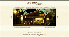 Desktop Screenshot of ess-bar-hofgeismar.de